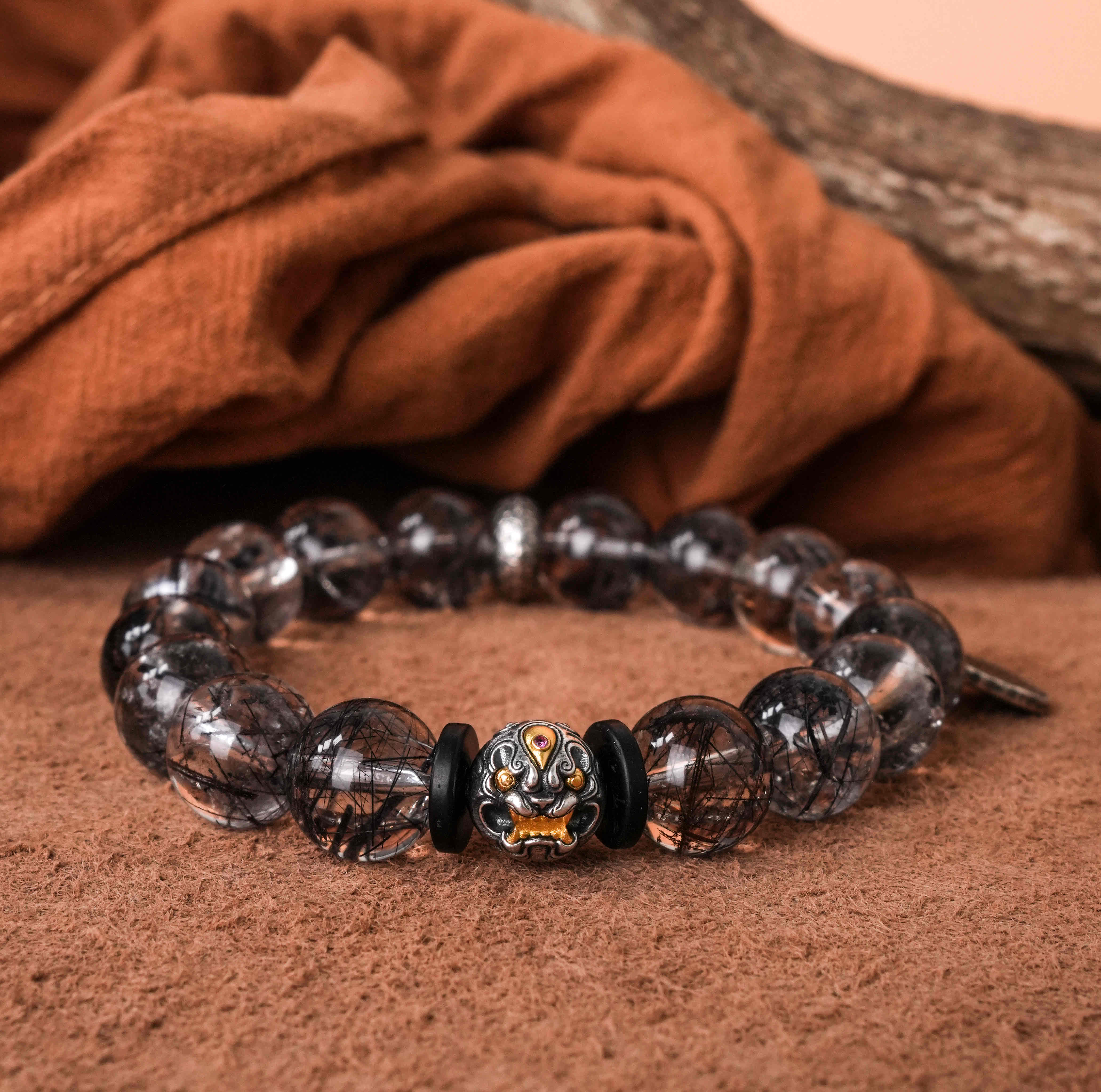 Black hair crystal-II