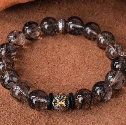 Black hair crystal-II