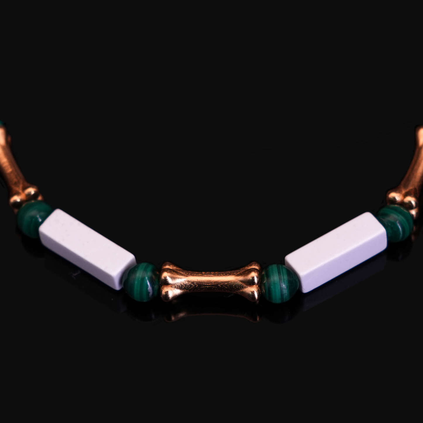 White Turquoise-Malachite