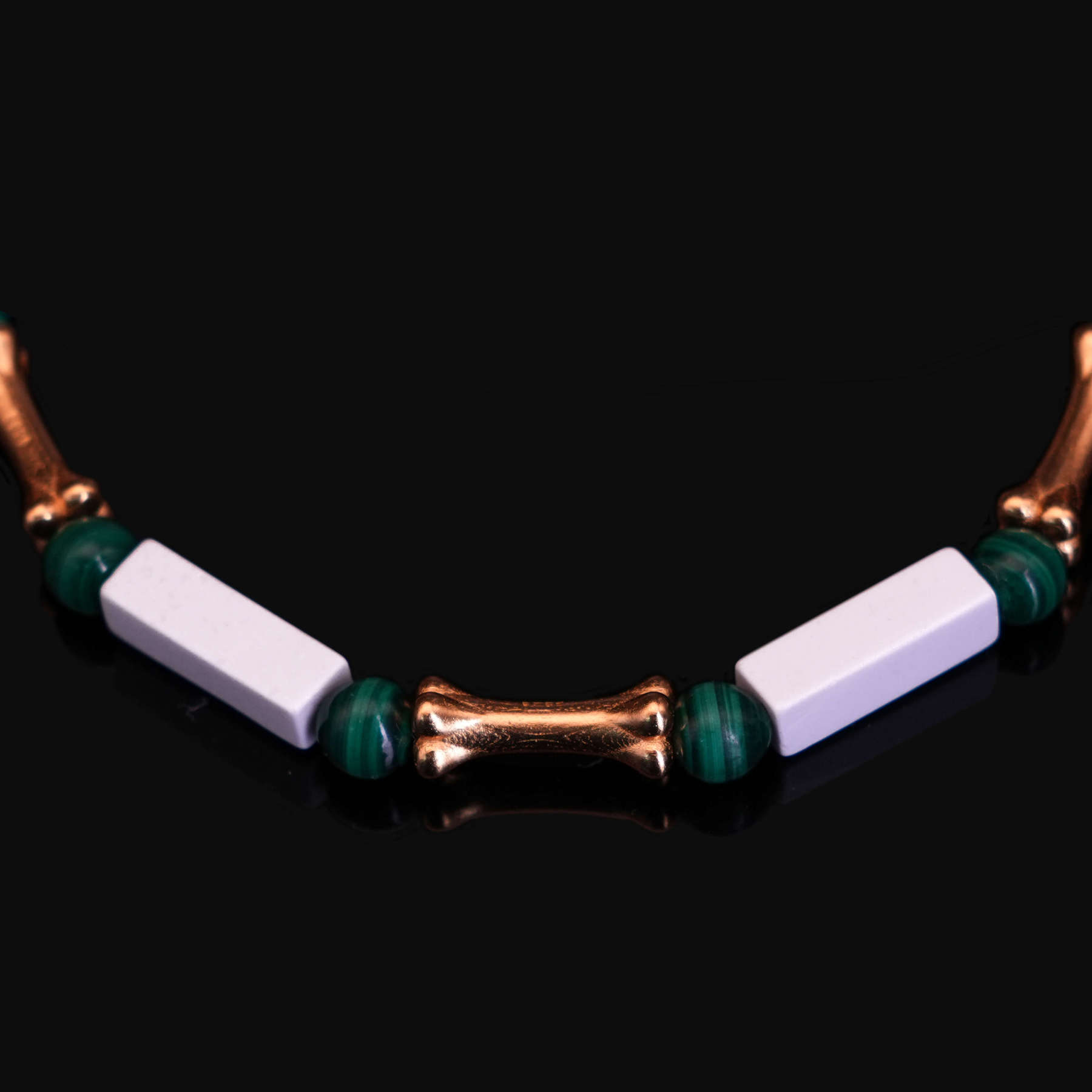 White Turquoise-Malachite