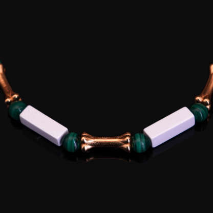 White Turquoise-Malachite