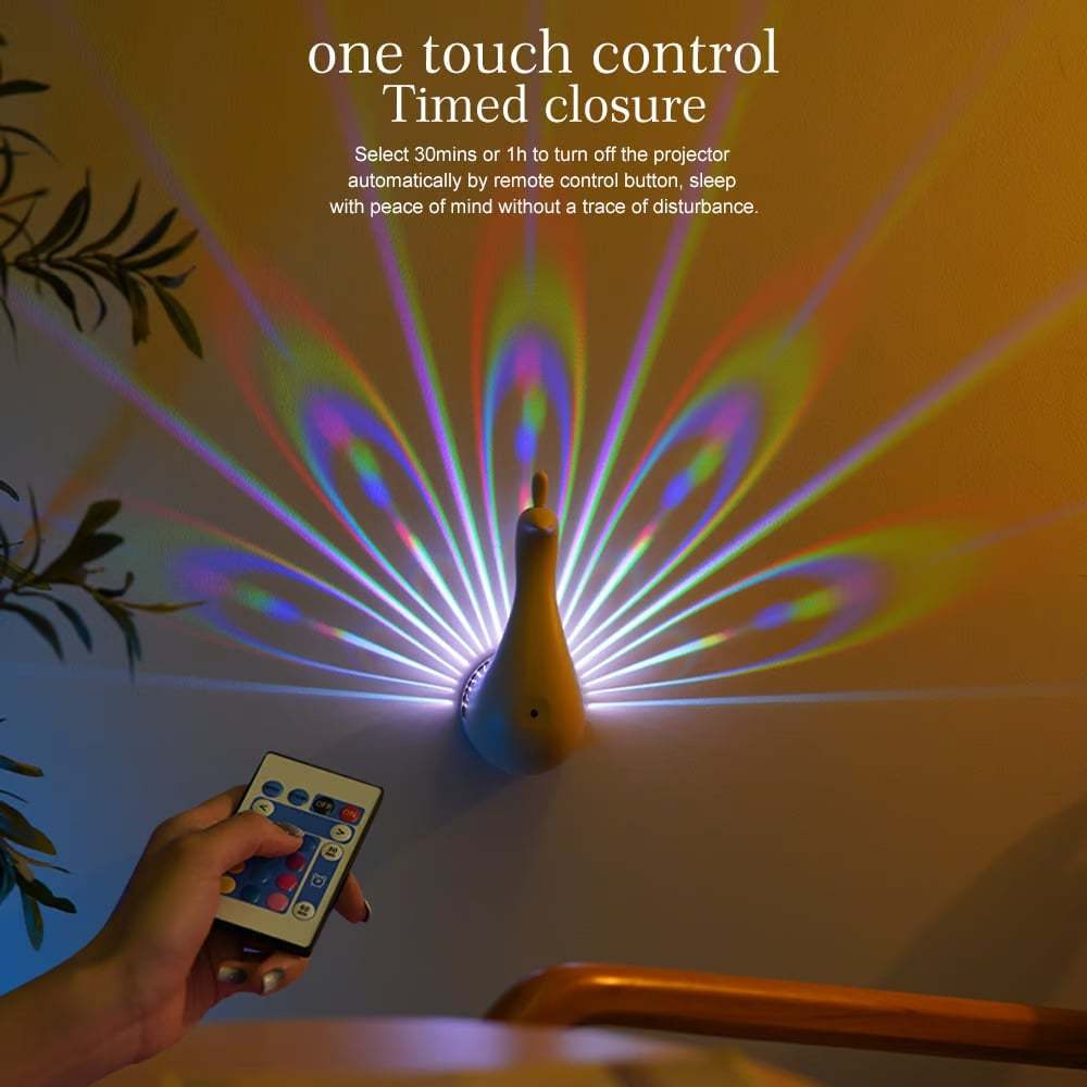  Peacock LED Projection Light