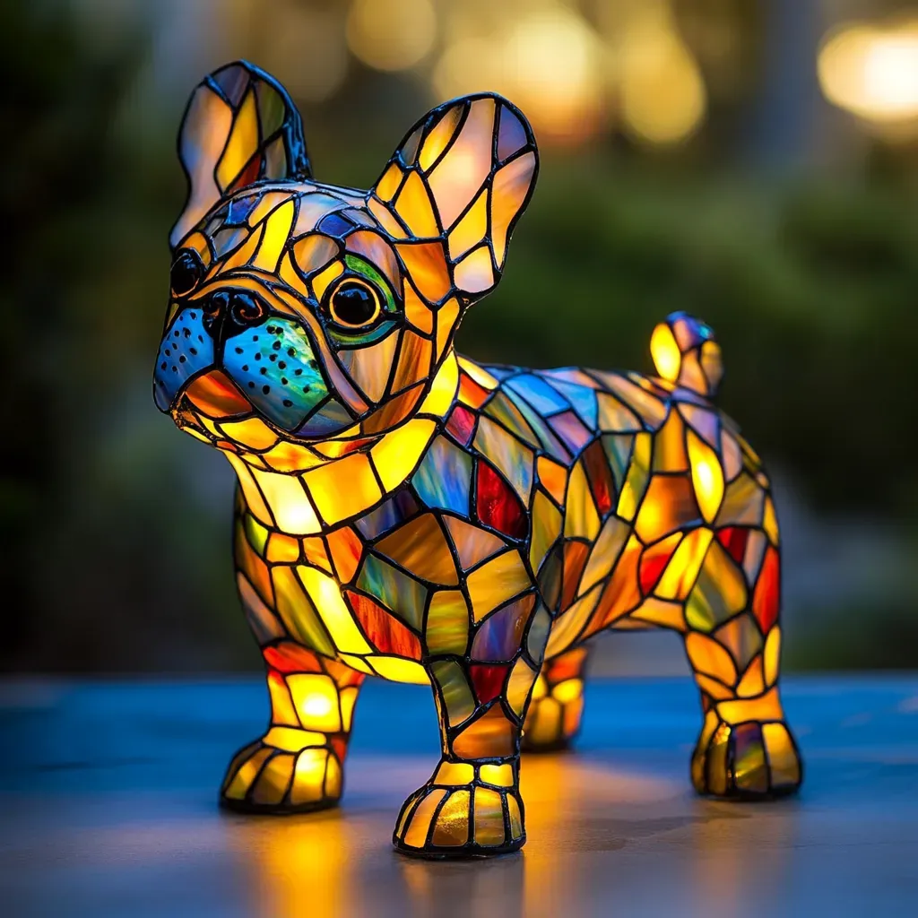 Cute Pet Dog Themed LED Table Lamp with Warm Ambient Glow