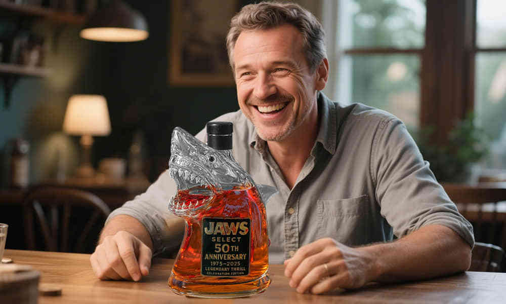 The Shark Whiskey Bottle