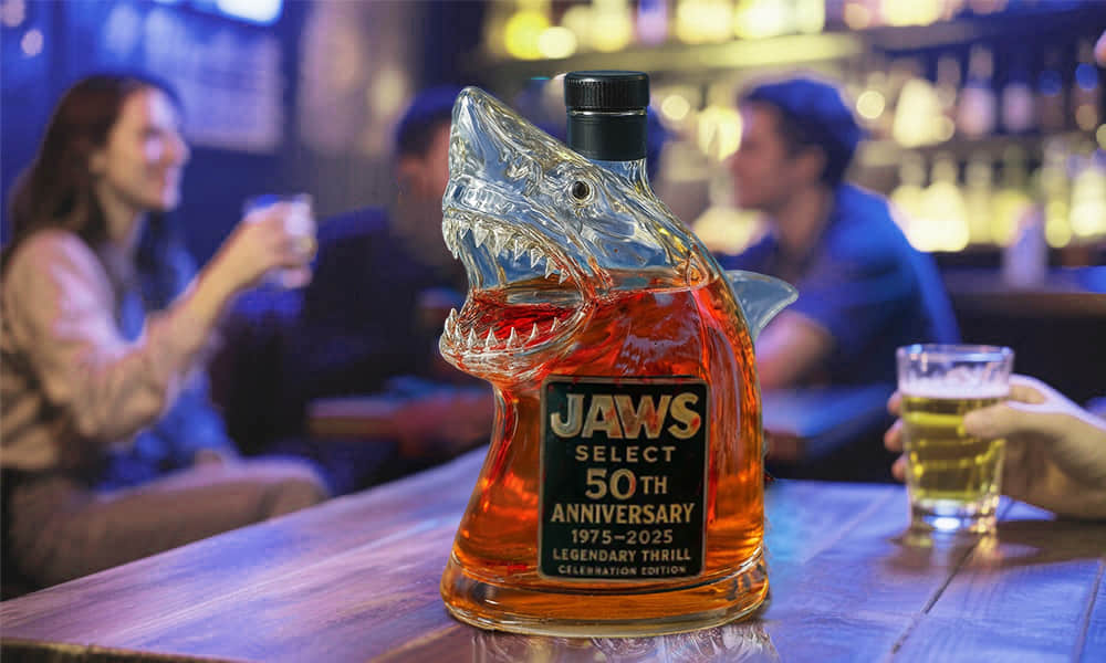The Shark Whiskey Bottle