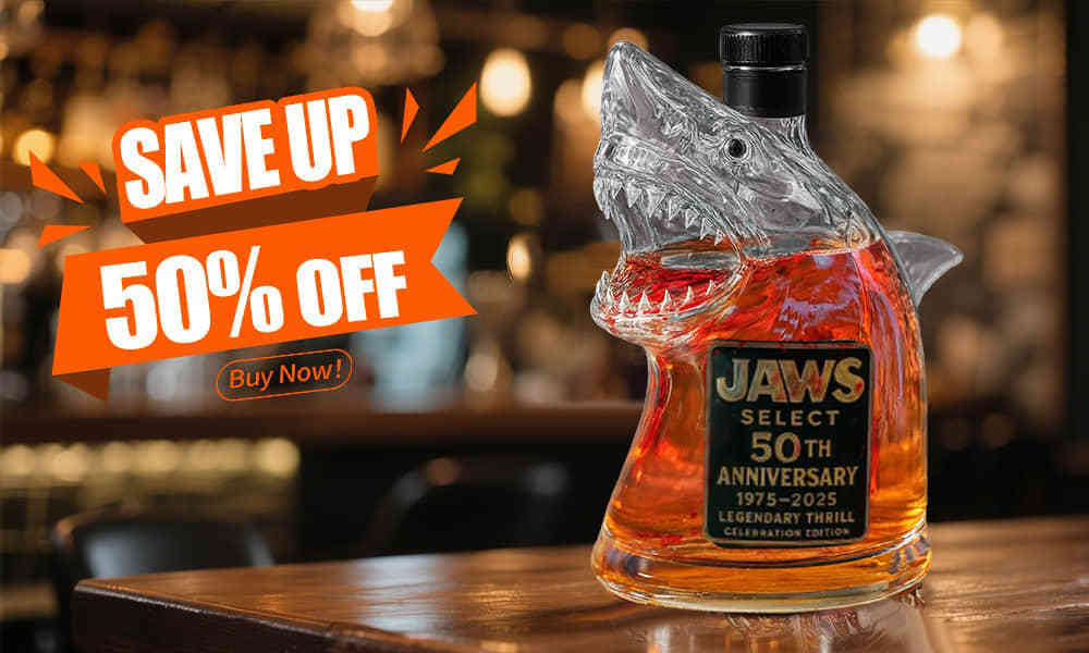 The Shark Whiskey Bottle