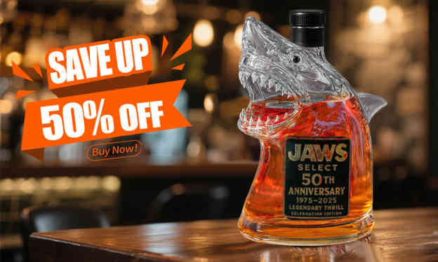 The Shark Whiskey Bottle