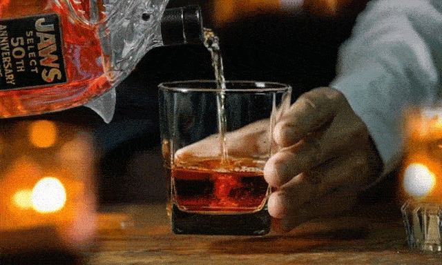 The Shark Whiskey Bottle