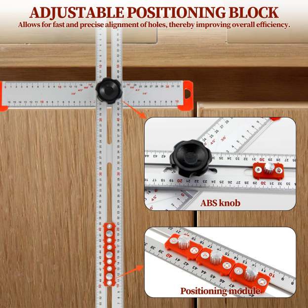  3-in-1 High Precision Angle Ruler [Last Day Discount]
