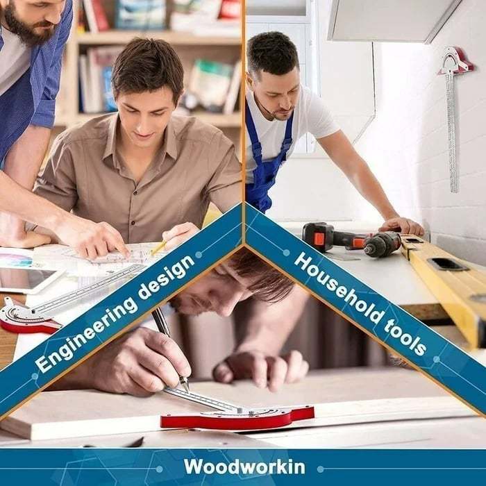 🔥Last day 54% OFF 🔥-Ultra-precision woodworking scriber measuring tool📏📐