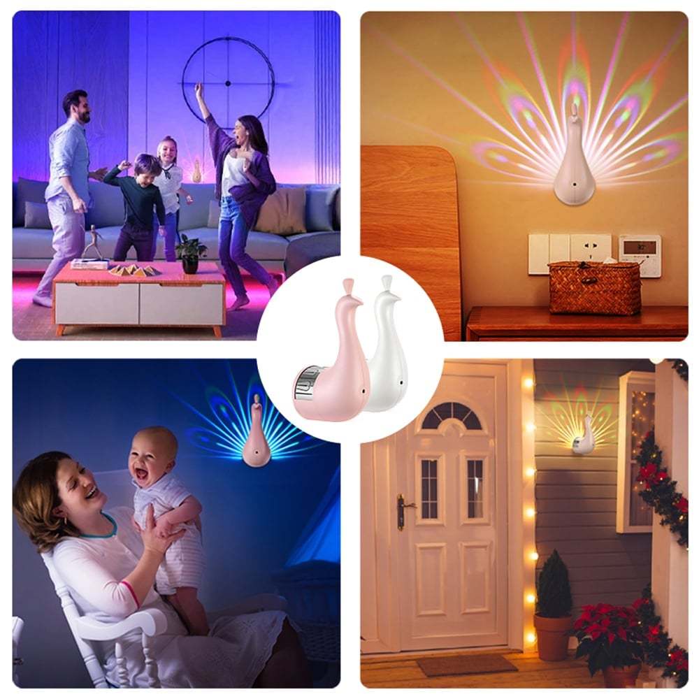  Peacock LED Projection Light