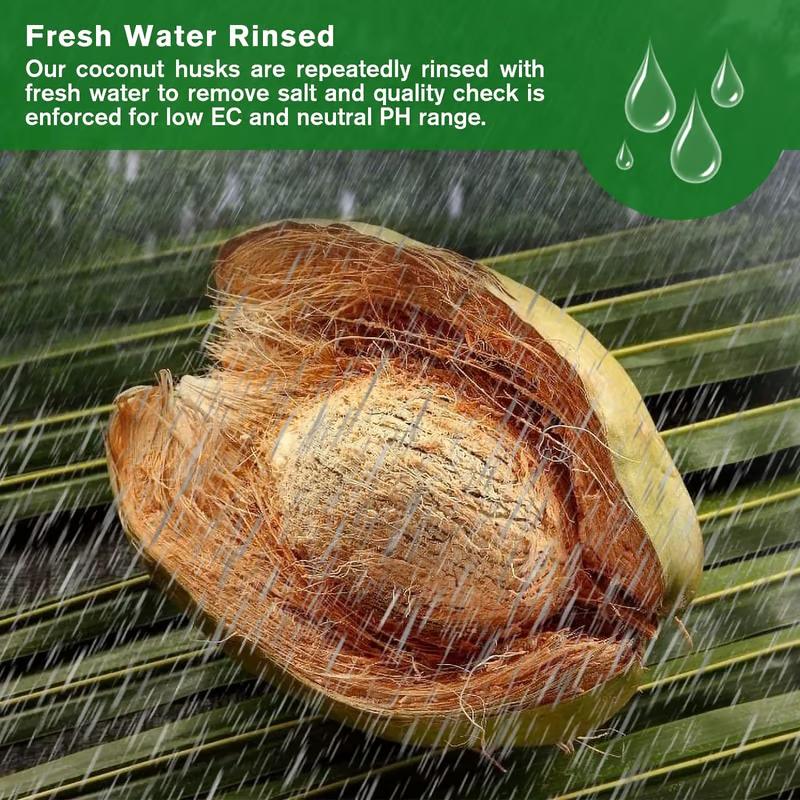 🌱The size of each pellet is: 25*15*8 cm. Weight 500 grams. When watered, it will expand to 5 kg.