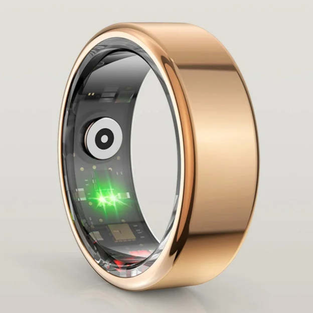 R10M Enamel Smart Fitness Ring, IP68 Waterproof, Sports Smart Ring, Unisex