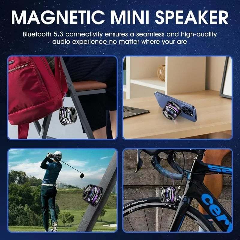 🔥Wireless Portable Magnetic Speaker