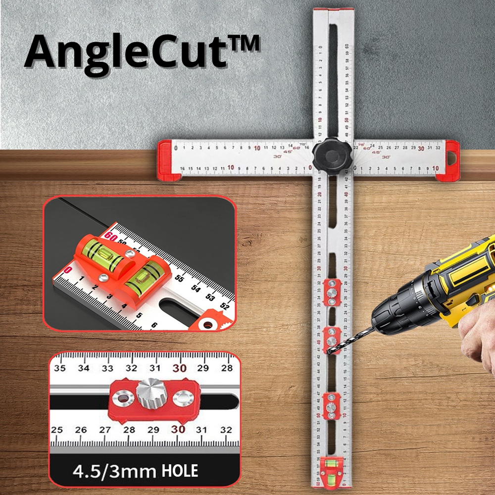  3-in-1 High Precision Angle Ruler [Last Day Discount]