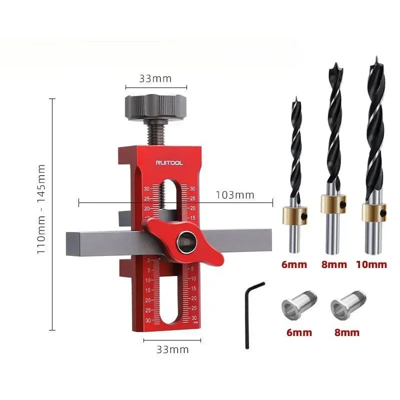Precision Drilling Jig – Perfect Alignment and Stable Drilling [Last Day Sale]