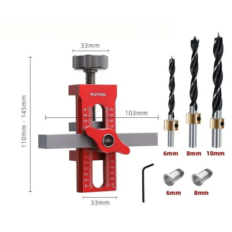 Precision Drilling Jig – Perfect Alignment and Stable Drilling [Last Day Sale]