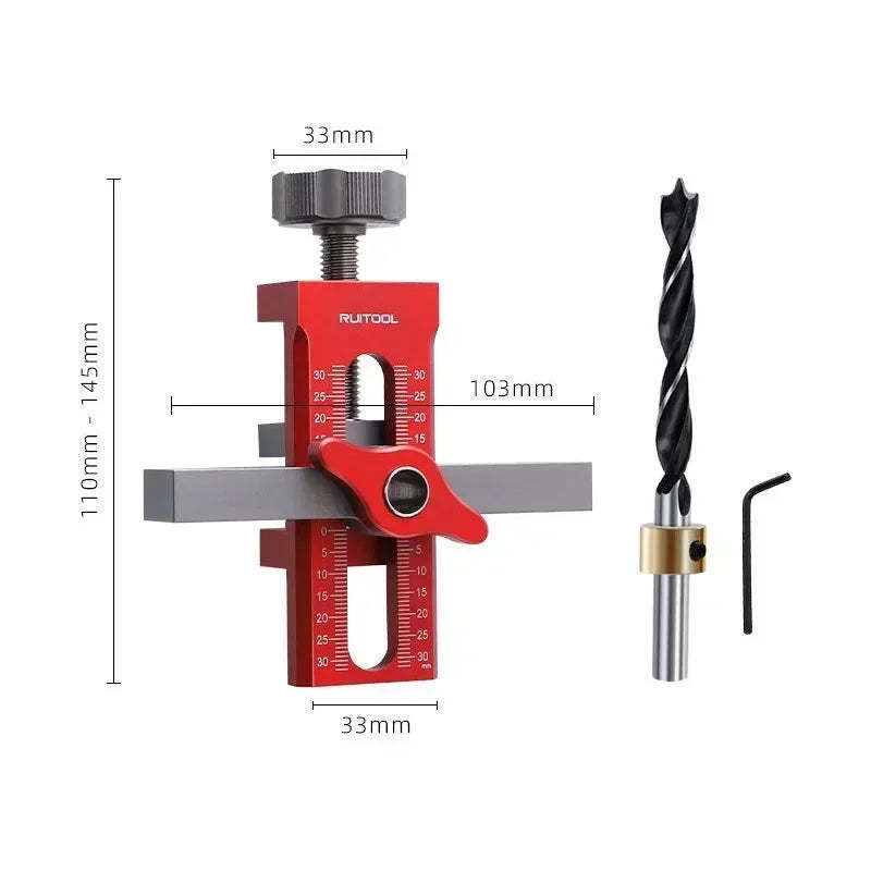 Precision Drilling Jig – Perfect Alignment and Stable Drilling [Last Day Sale]