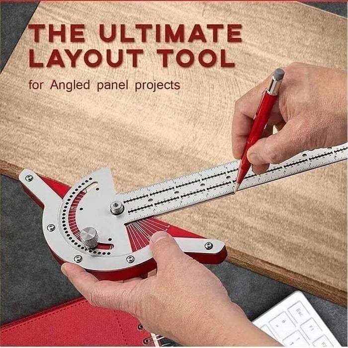 🔥Last day 54% OFF 🔥-Ultra-precision woodworking scriber measuring tool📏📐