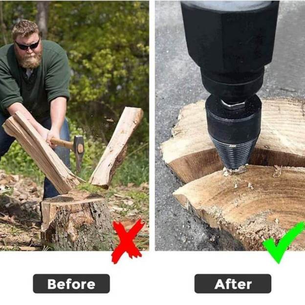 Firewood Drill Bit