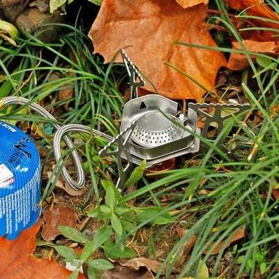 💥Camping Outdoor Windproof Gas Burner