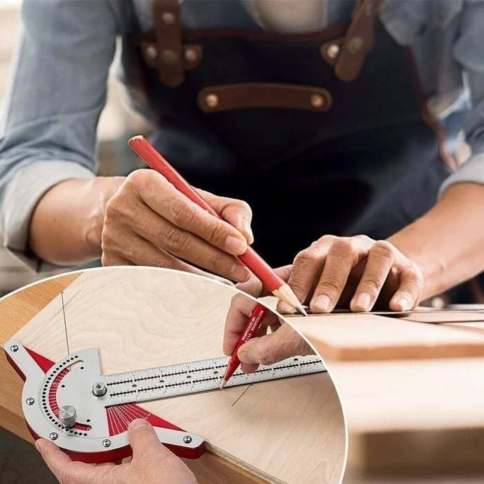 🔥Last day 54% OFF 🔥-Ultra-precision woodworking scriber measuring tool📏📐