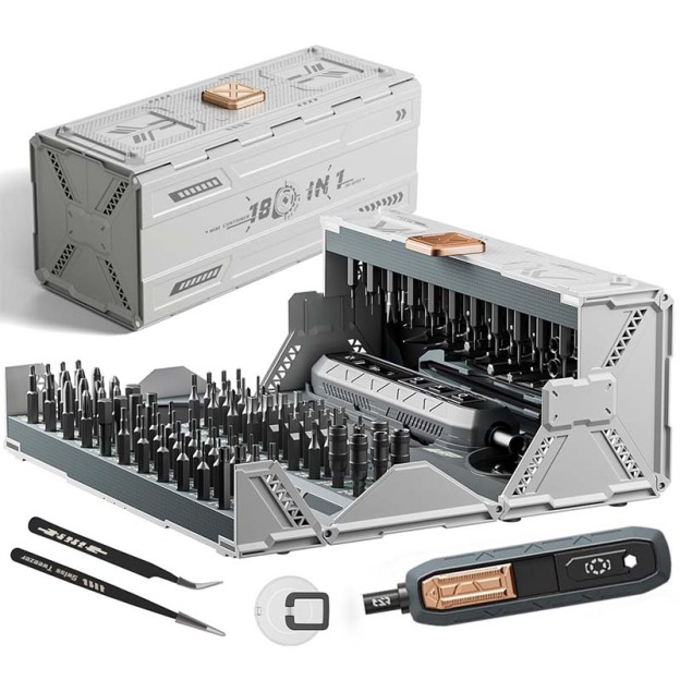 JM-8192 Tool Set 180 Pieces Manual/Electric Precision Screwdriver Set