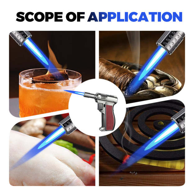🔥Multi-Use Portable Windproof Refillable Torch Lighter