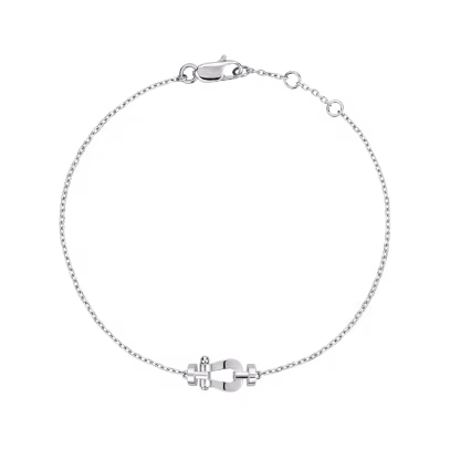 FORCE 10 BRACELET XS MODEL 18K WHITE GOLD
