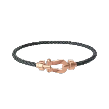 FORCE 10 BRACELET 18K PINK GOLD MEDIUM MODEL