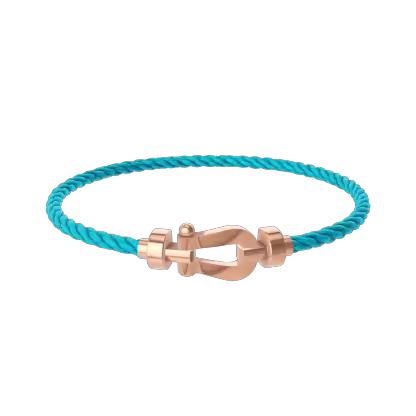 FORCE 10 BRACELET 18K PINK GOLD MEDIUM MODEL