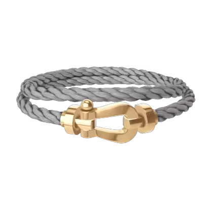 FORCE 10 BRACELET 18K YELLOW GOLD LARGE MODEL