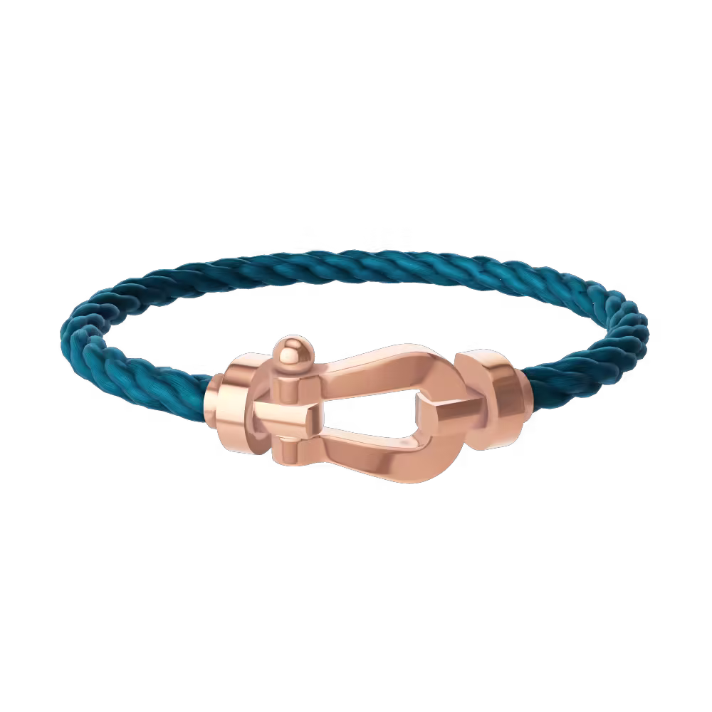 FORCE 10 BRACELET 18K PINK GOLD LARGE MODEL