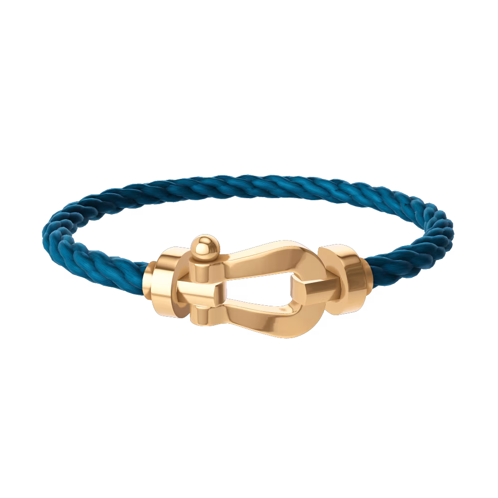 FORCE 10 BRACELET 18K YELLOW GOLD LARGE MODEL
