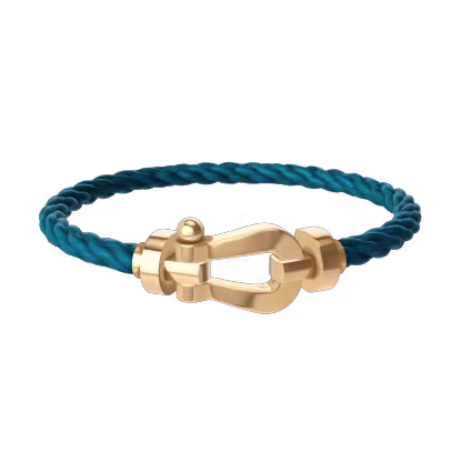 FORCE 10 BRACELET 18K YELLOW GOLD LARGE MODEL