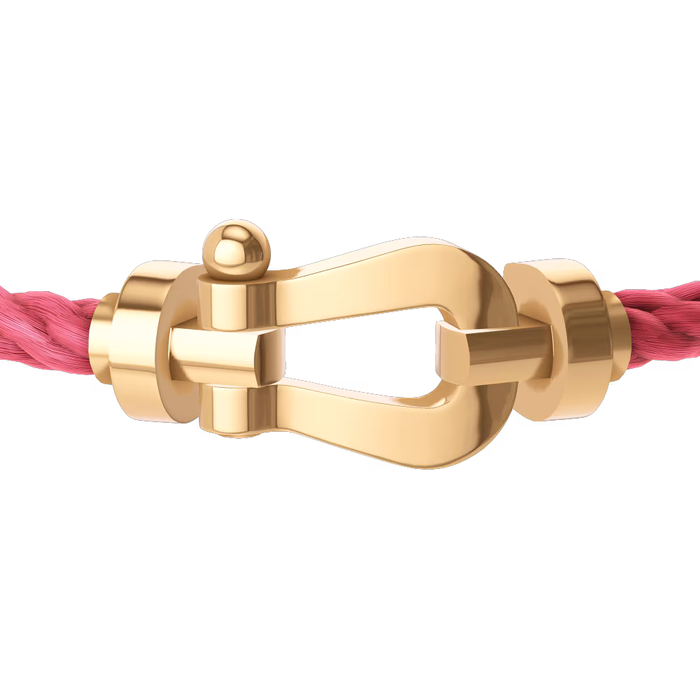 FORCE 10 BRACELET 18K YELLOW GOLD LARGE MODEL