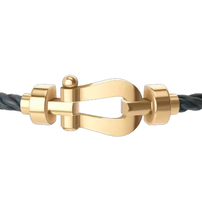 FORCE 10 BRACELET 18K YELLOW GOLD MEDIUM MODEL