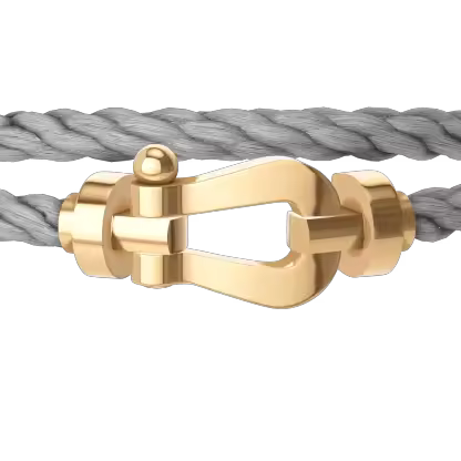 FORCE 10 BRACELET 18K YELLOW GOLD LARGE MODEL