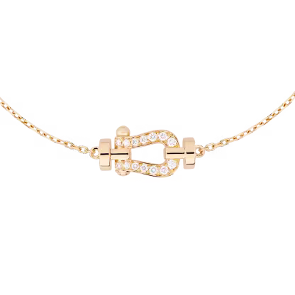 FORCE 10 BRACELET SMALL MODEL IN 18K YELLOW GOLD AND DIAMONDS