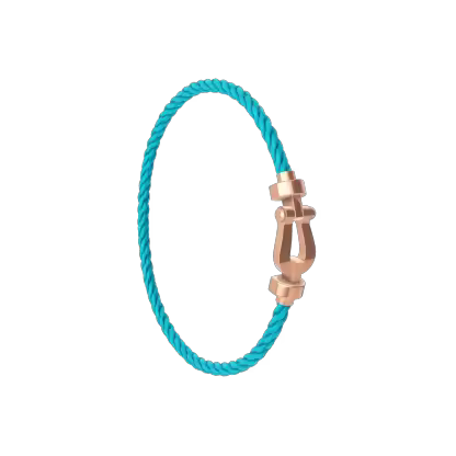FORCE 10 BRACELET 18K PINK GOLD MEDIUM MODEL