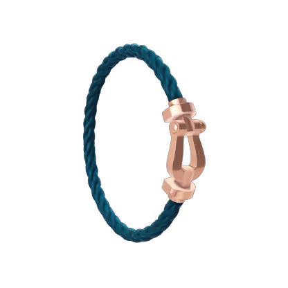 FORCE 10 BRACELET 18K PINK GOLD LARGE MODEL