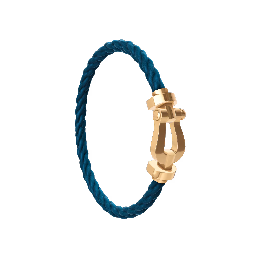 FORCE 10 BRACELET 18K YELLOW GOLD LARGE MODEL
