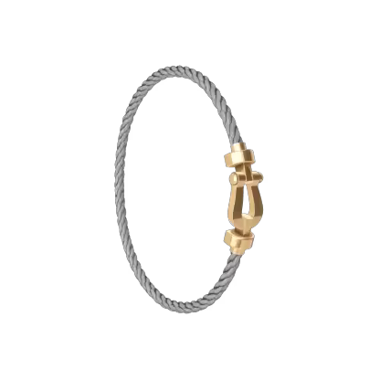 FORCE 10 BRACELET 18K YELLOW GOLD MEDIUM MODEL