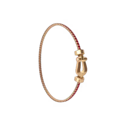 FORCE 10 BRACELET 18K YELLOW GOLD MEDIUM MODEL