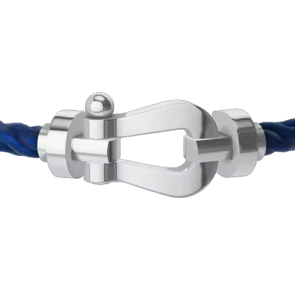 FORCE 10 BRACELET 18K WHITE GOLD LARGE MODEL