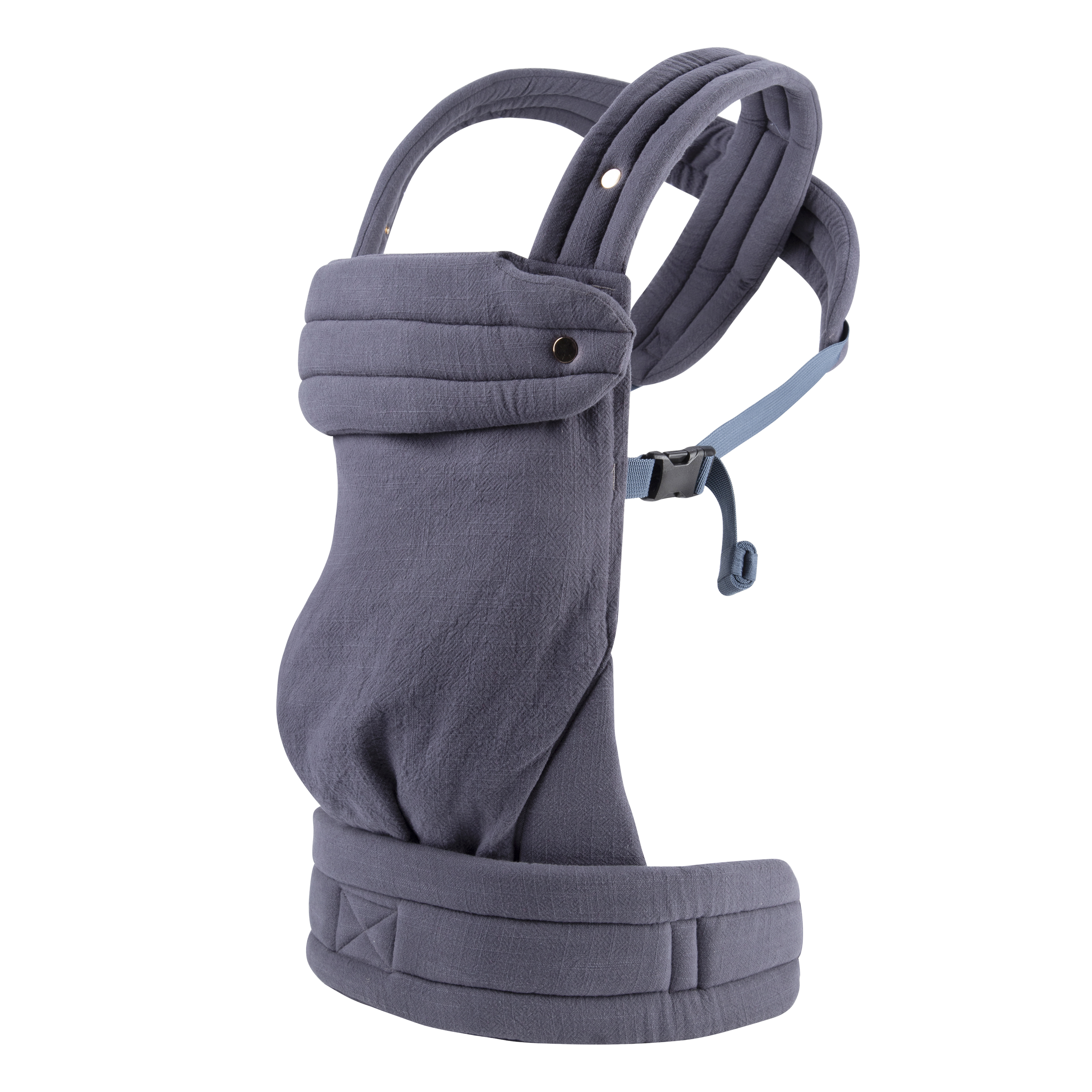 Blue Linen Baby Carrier