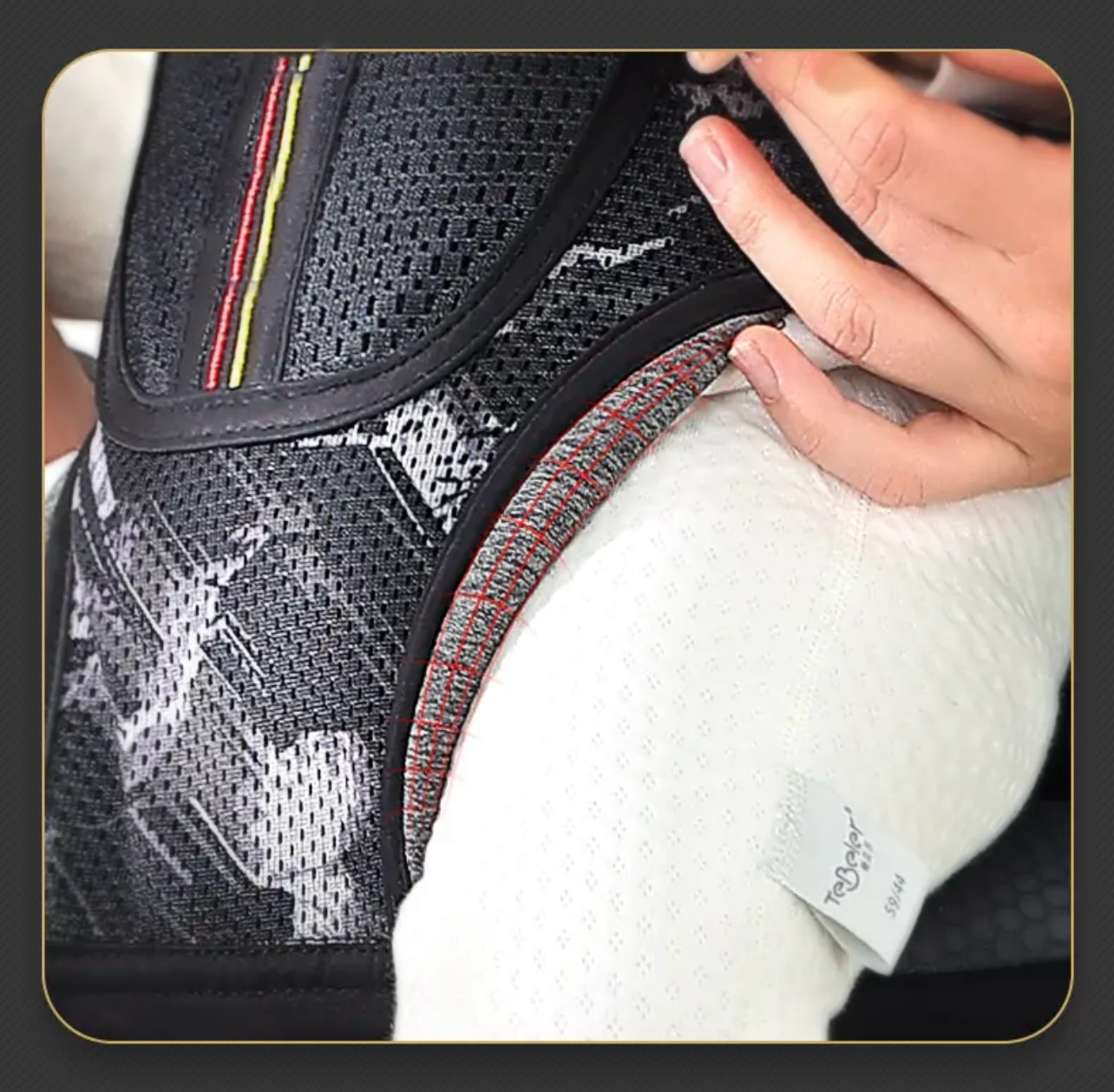 Dual-shoulder Horizontal Newborn Carrier with waist support