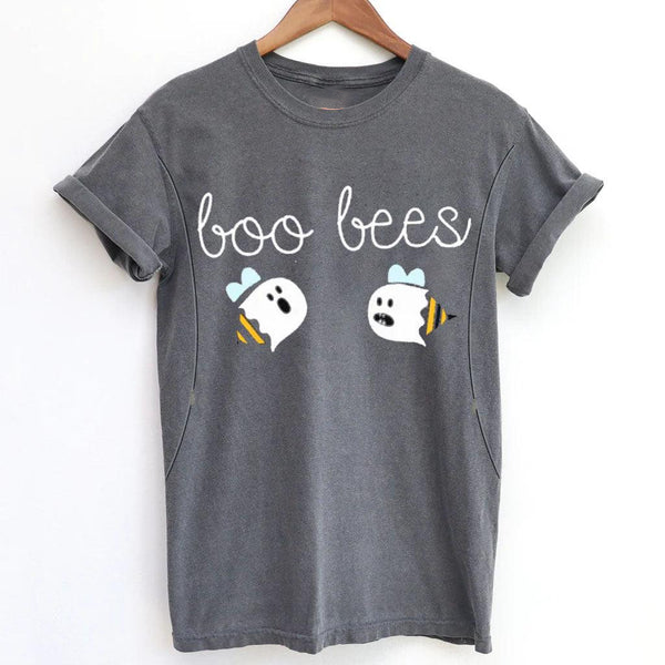 Boo Bees Nursing T-shirt-LullabMommy