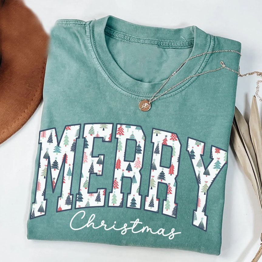 Merry Christmas Nursing T-shirt-LullabMommy