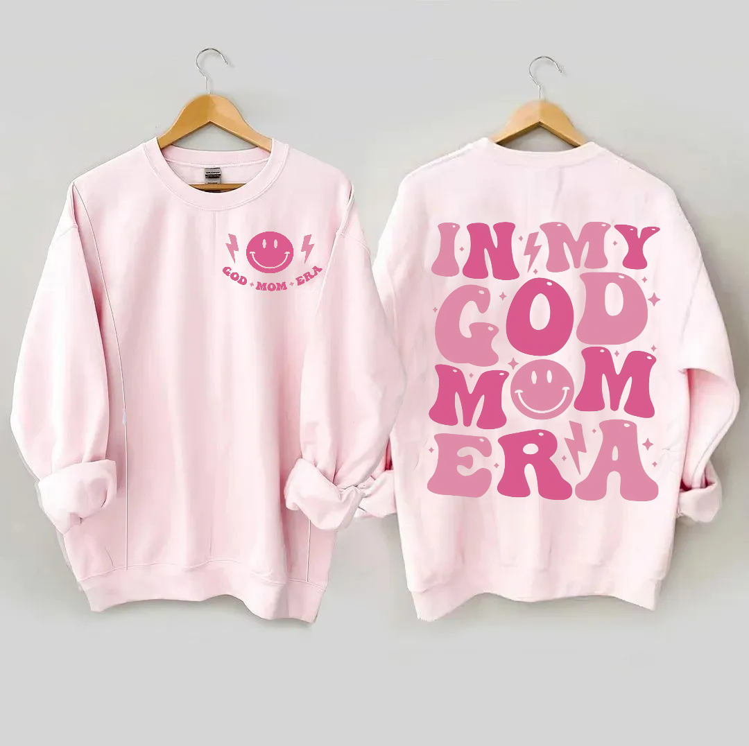 In My God Mom Era Breastfeeding Sweatshirt